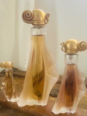 GIVENCHY ORGANZA INDECENCE EDP EAU DE PARFUM PERFUME SPRAY.  Set of 3 bottles